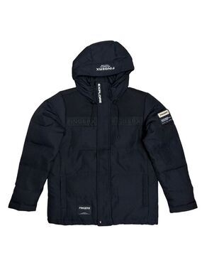 FINGERCROXX Down Fill Jacket Winter Designer Puffer Parka Coat Mens Small